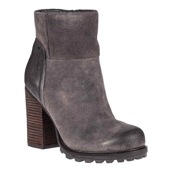 Sam Edelman Franklin Bootie in Grey - Picture 5 of 8